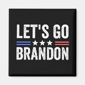 LASS'S GO BRANDON Kardinal Magnet (Vorne)