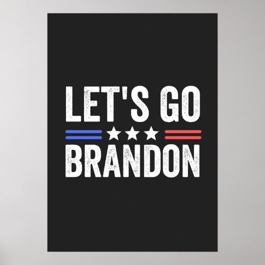 LASS'S GO BRANDON Kardinal Poster (Vorne)