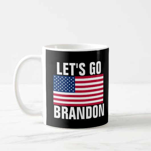 LASS'S GO BRANDON PATRIOTIC KAFFEE MUGS KAFFEETASSE (Links)