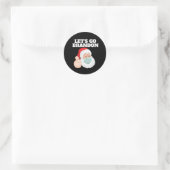 LASS'S GO BRANDON SANTA CHRISTMAS STICKERS (Tasche)