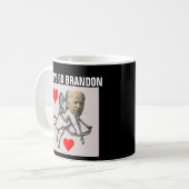 LASS'S GO BRANDON VALENTINE'S DAY COFFEE MUGS KAFFEETASSE (Vorderseite Links)