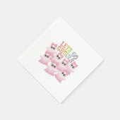 Lass's Go Ghouls - Niedlich & Funny Halloween Serviette (Ecke)