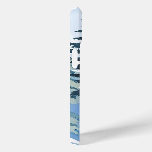 Lass's Go Ski | Winterfarbe Case-Mate iPhone Hülle (Rückseite / Rechts)