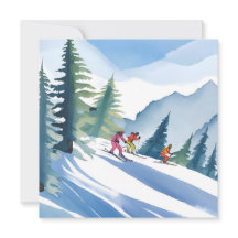 Lass's Go Ski | Winterfarbkarte