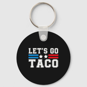 Lass's Go Taco Jemand immer Hühner aus der Funny Q Schlüsselanhänger