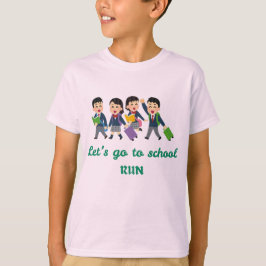 Lass's Go to School, Run! | Zurück zur Schule T-Shirt