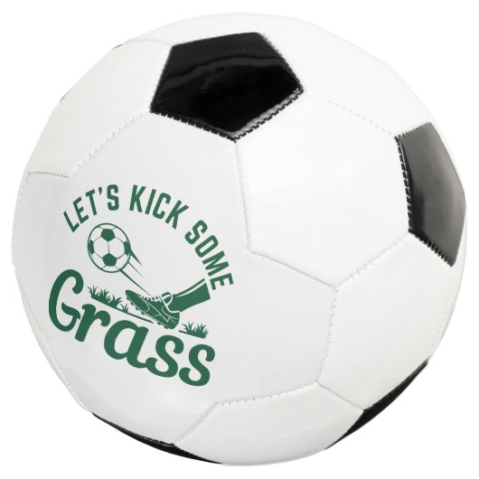 Lass's Kick Einige Gras Fußball (Dreiviertel)