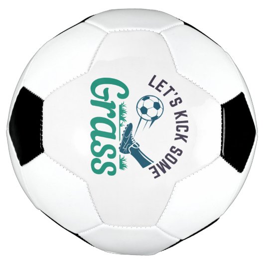 Lass's Kick Einige Gras Fußball (Gedreht)