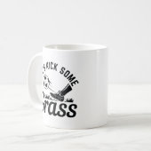 Lass's Kick Einige Gras Kaffeetasse (Vorderseite Links)