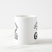 Lass's Kick Einige Gras Kaffeetasse (Mittel)