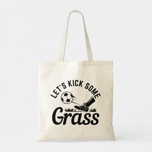 Lass's Kick Einige Gras Tragetasche (Rückseite)