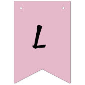 Lass's Paw-ty! Benutzerdefiniertes Party für Hunde Wimpelkette (Dritte Fahne)