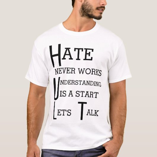 LASS'S REDEN T-Shirt (Vorderseite)