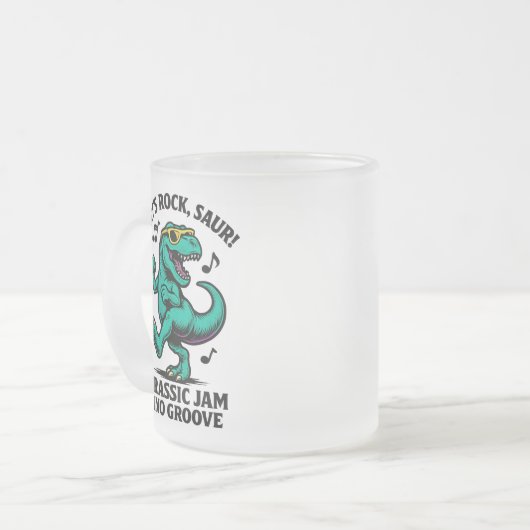 Lass's Rock, Saur! Mattglastasse (Vorderseite Links)