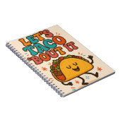 Lass's Taco ’Bout It Notebook Notizblock (Rechte Seite)