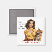 Lass's Take This zum Bedroom Magnet (Vorderseite/Rückseite)