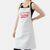 Lass's Talk über Grillen Schürze (InSitu)