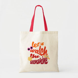 Lass's Watch the Sunshine Tote Bag Tragetasche
