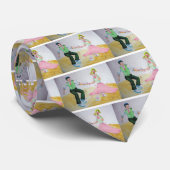 lässt alle die Drehungsschwingentänzer tun Krawatte (Gerollt)