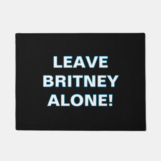 ''Lasst Britney in Ruhe'' Fußmatte