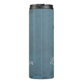 Lasst das Abenteuer beginnen Thermosbecher (Rückseite)