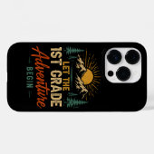 Lasst das Abenteuer der 1. Klasse beginnen Case-Mate iPhone Hülle (Rückseite (Horizontal))