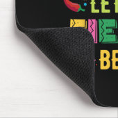 Lasst das Fest beginnen Lustiger Cinco De Mayo Mex Mousepad (Ecke)