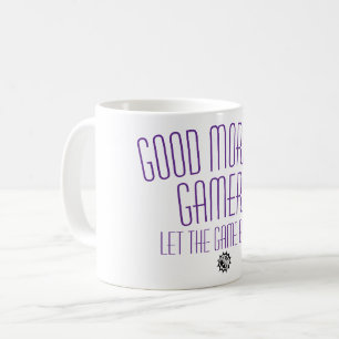 Lasst das Spiel beginnen Gamer-Zitat Kaffeetasse