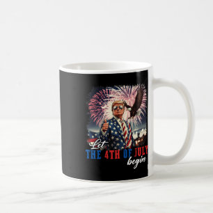 Lasst den 4. Juli beginnen Independence Day Trump Kaffeetasse