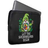 Lasst den Schabernack beginnen Laptopschutzhülle (Vorne Rechts)