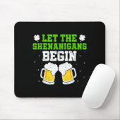 Lasst den Schabernack beginnen St. Patricks Day Tr Mousepad (Mit Mouse)