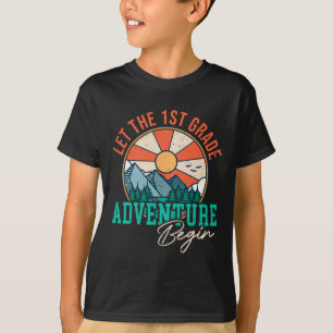 Lasst die 1. Klasse Abenteuer Spaß machen Zurück z T-Shirt