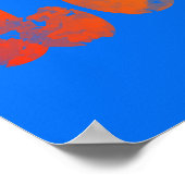 Lasst die Blätter Poster (Ecke)