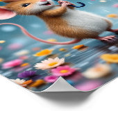 Lasst die Blumen fließen Poster (Ecke)