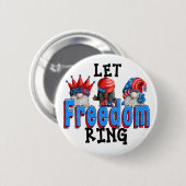 Lasst die Freiheit erklingen Button (Vorne & Hinten)