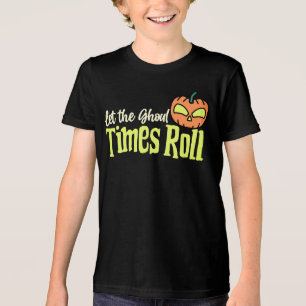 Lasst die Ghoul-Zeiten rollen – Lustiger Kinder-Ha Tri-Blend Shirt