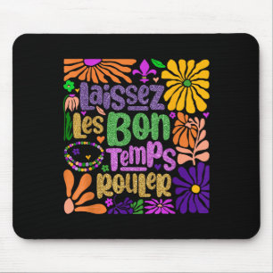 Lasst die guten Zeiten in New Orleans Boho Mardi G Mousepad