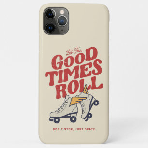 LASST DIE GUTEN ZEITEN ROLLEN 80er RETRO ROLLSCHUH Case-Mate iPhone Hülle