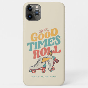 LASST DIE GUTEN ZEITEN ROLLEN 80er RETRO ROLLSCHUH Case-Mate iPhone Hülle