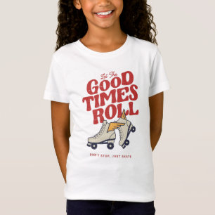 LASST DIE GUTEN ZEITEN ROLLEN 80er RETRO ROLLSCHUH T-Shirt
