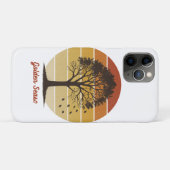 Lasst die Kürbis-Zeiten Rollen Herbstdesign Case-Mate iPhone Hülle (Rückseite (Horizontal))