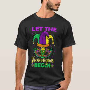 Lasst die Mardi Gras-Karnevalsscherze für Männer b T-Shirt
