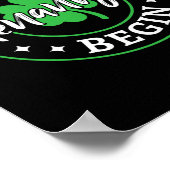 Lasst die Schelmereien beginnen St. Patricks Day V Poster (Ecke)