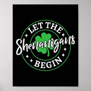 Lasst die Schelmereien beginnen St. Patricks Day V Poster