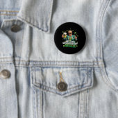 Lasst die Schurkereien beginnen Trump St. Patrick' Button (Beispiel)