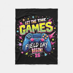 Lasst die Spiele beginnen Field Day 2025 Gamer Des Fleecedecke