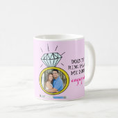 Lässt dieser Ring mich verlobt schauen? Kaffeetasse (VorderseiteRechts)