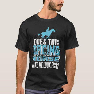 Lässt dieses Rennpferd schnell aussehen Retro Prät T-Shirt