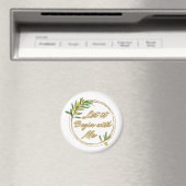Lasst es bei mir beginnen Olivenzweig Magnet (In Situ (Geschirrspüler))