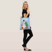 Lasst es schneien Freunde Tasche (Am Model)